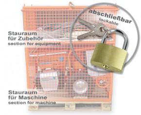 Transportbox für UMP 1 Mischpumpen